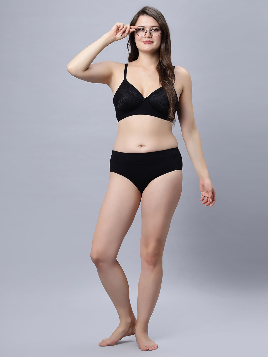 In Care Medium Coverage Padded Lace Bra (ICPD-11)