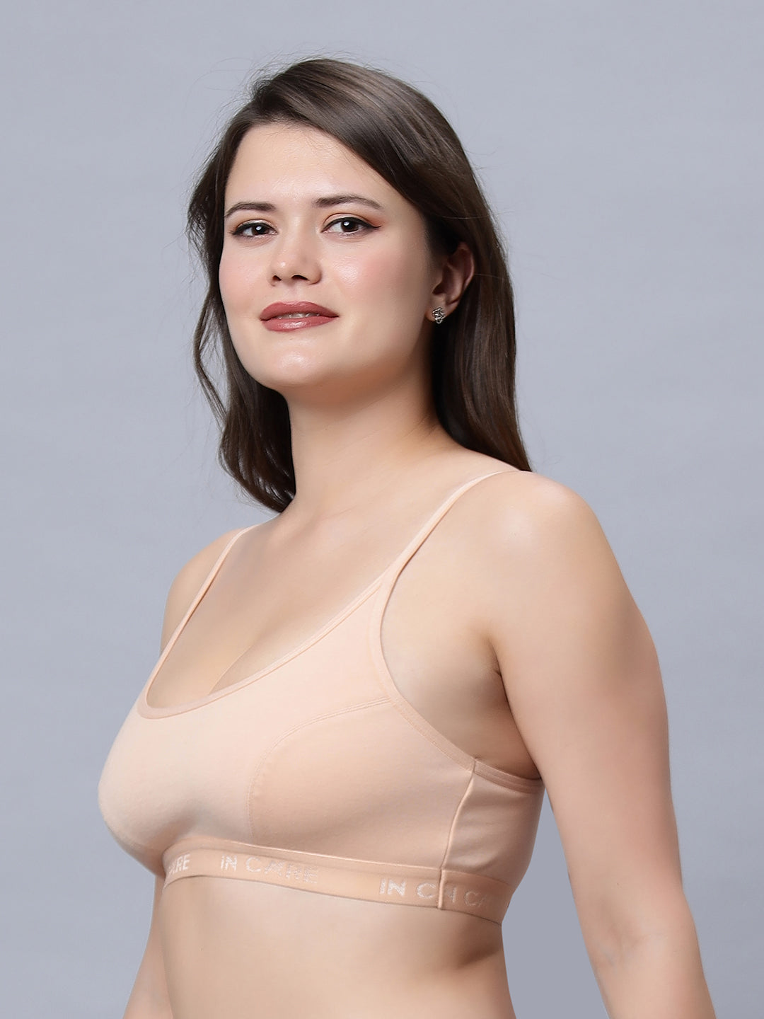 Full coverage Non padded Slip on Sports Bra (SPORTS-01)