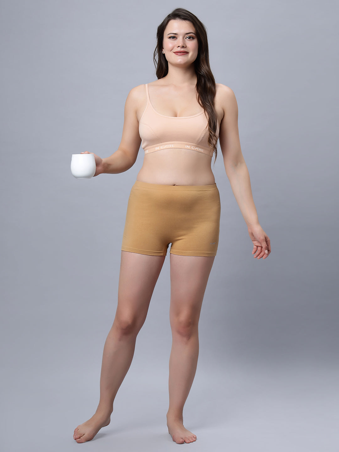 Full coverage Non padded Slip on Sports Bra (SPORTS-01)