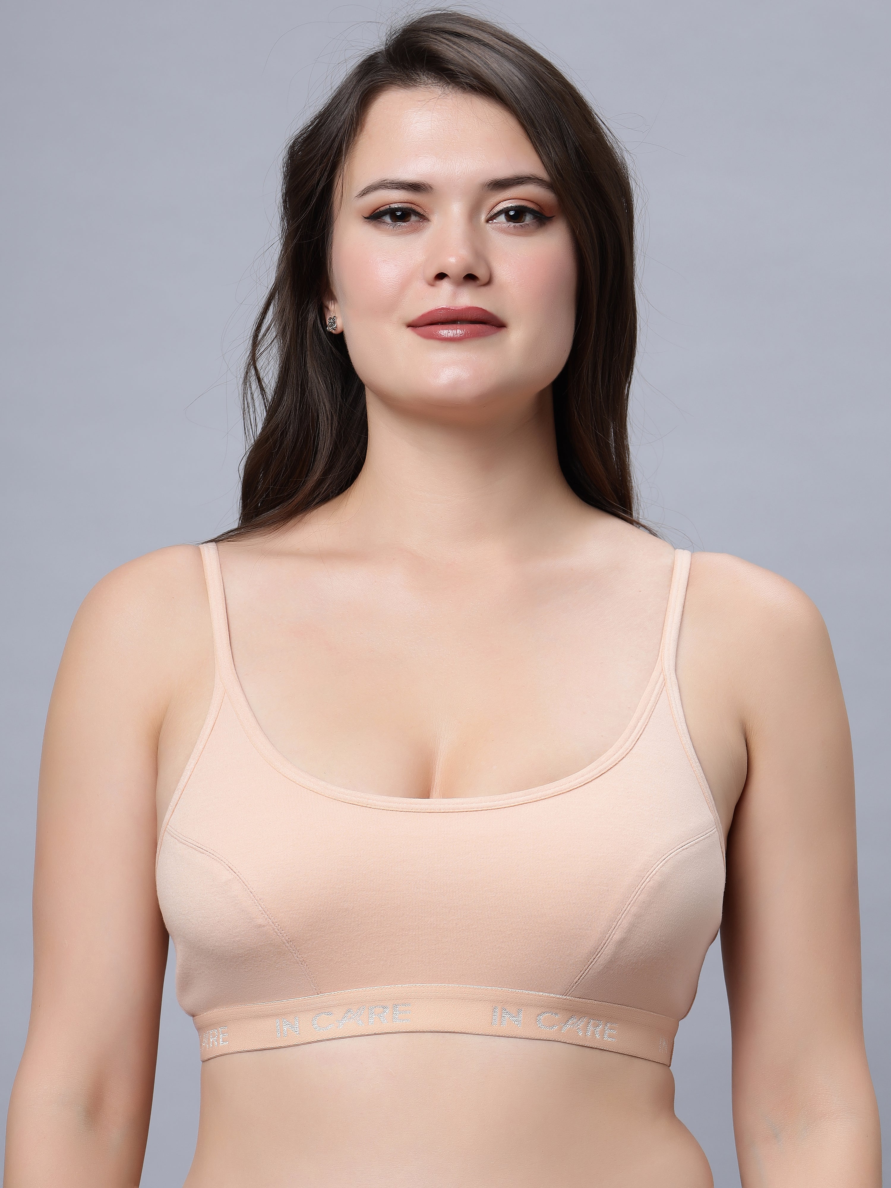 Full coverage Non padded Slip on Sports Bra (SPORTS-01)
