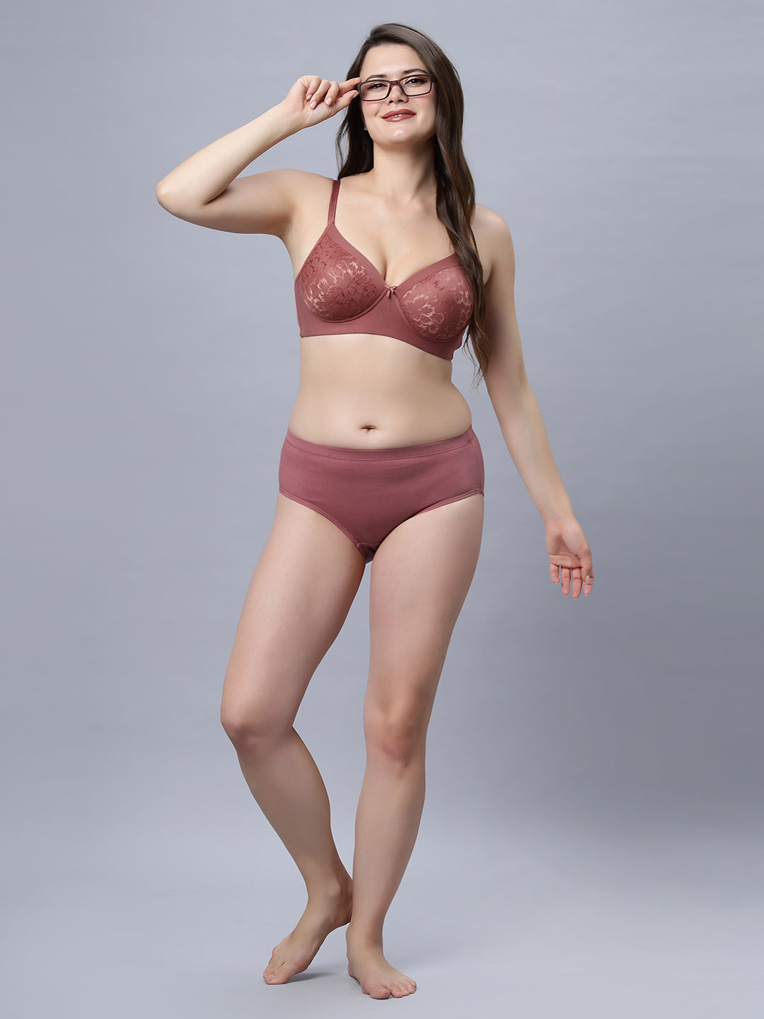 In Care Medium Coverage Padded Lace Bra (ICPD-11)