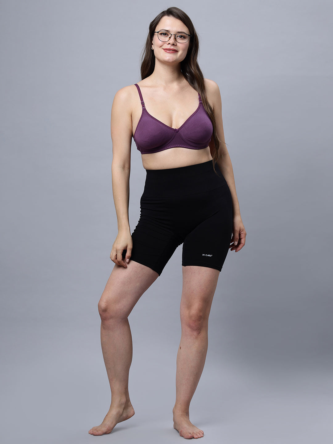 NAVYA Medium coverage T-shirt Bra with Non Padded  and Detachable Straps