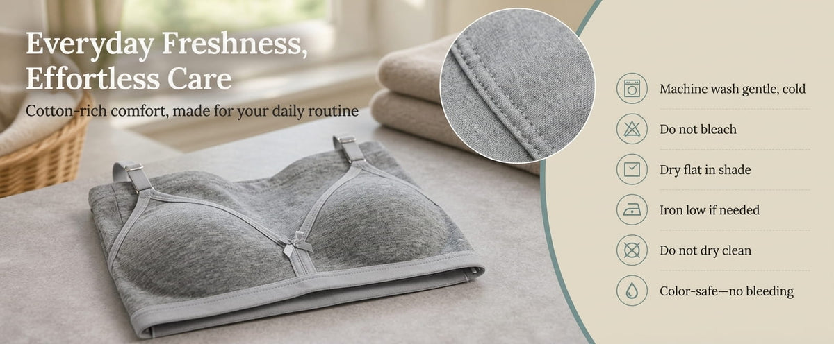 Everyday Cotton Comfort Bra