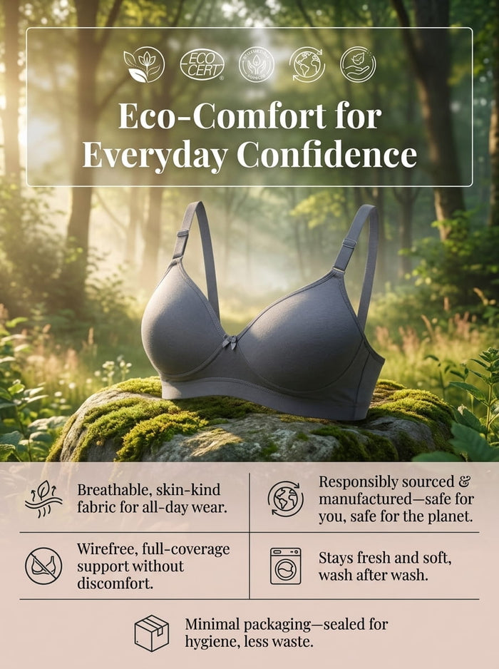 EcoSoft Full Coverage T-Shirt Bra