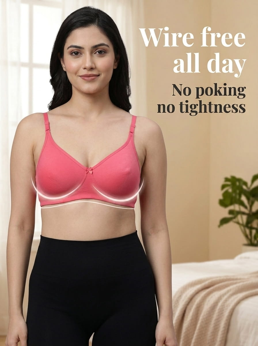 Everyday Padded T-Shirt Bra - B Cup, 4 Colours
