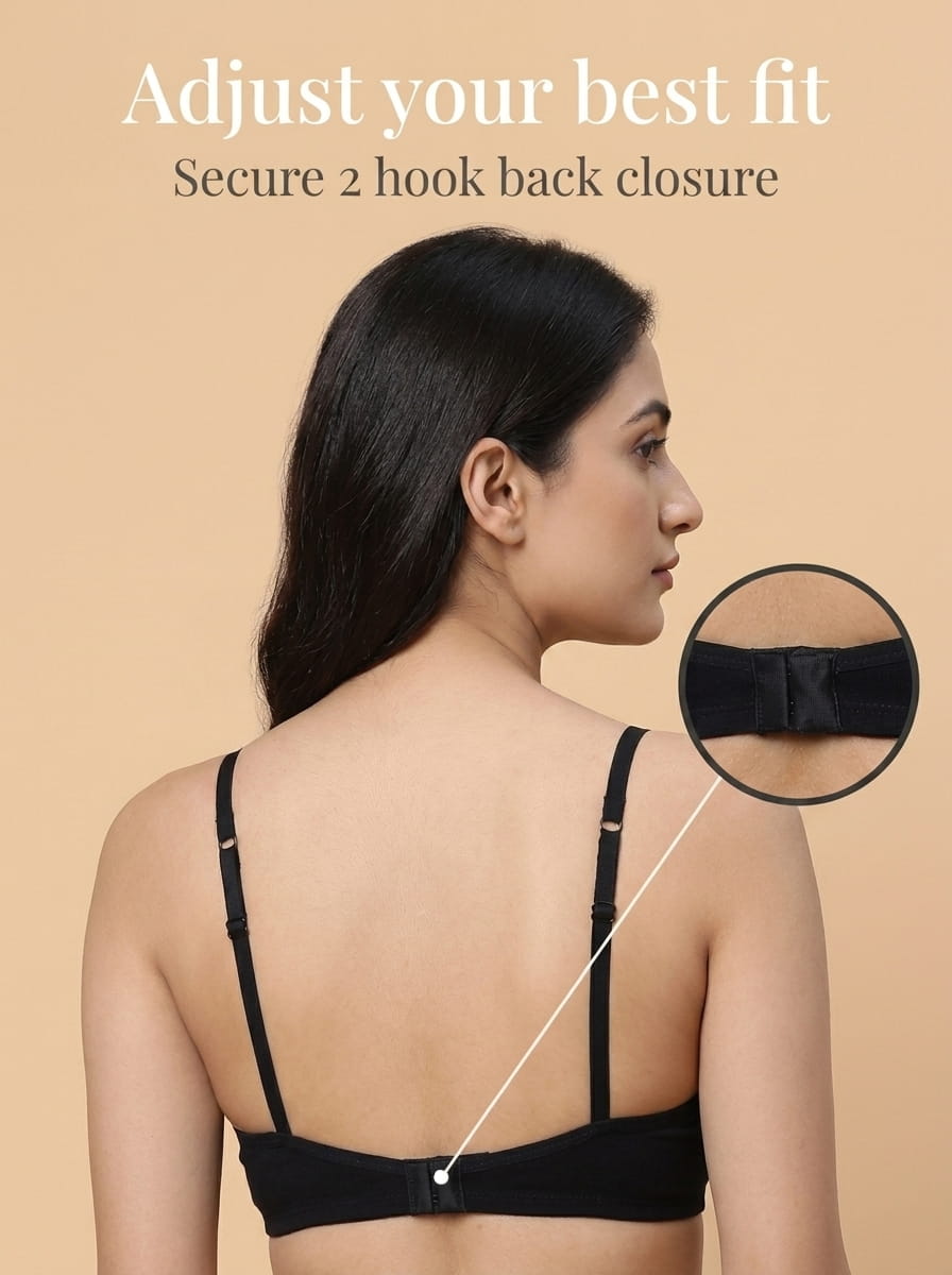 Full Coverage Non-Padded Sports Bra - 6 Colours