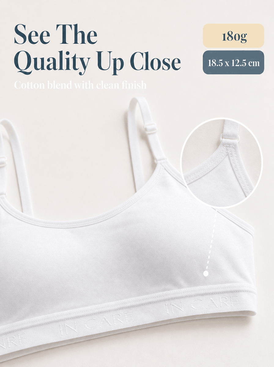 Wire-Free Slip-On Sports Bra - Full Coverage