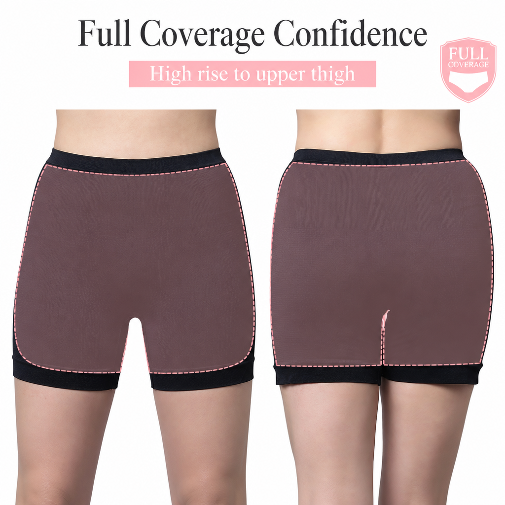 Stretchable High Rise Boyshorts | Free Size Micro Fabric Panty Boyshort