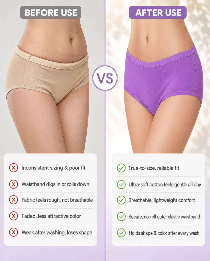 Before vs After — Feel the Real Difference