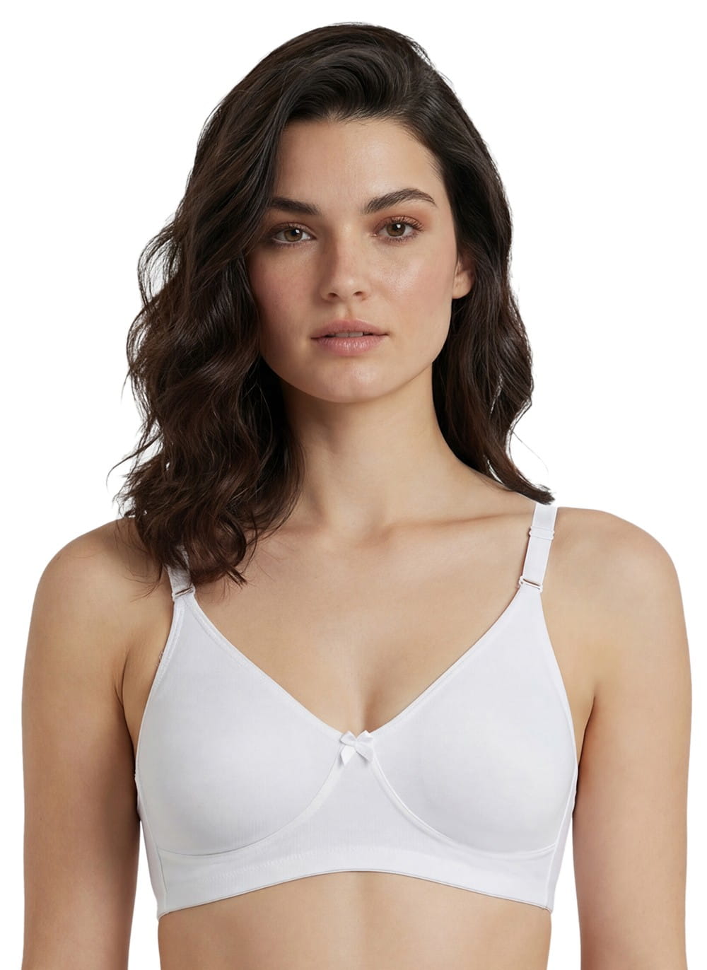 Non-Padded Full Coverage Cotton Bra for Women – Wire Free, Moulded Cups (Suhana)