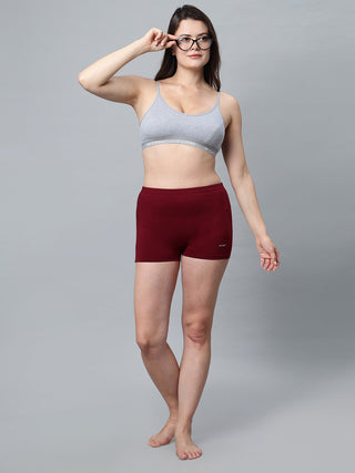 Full Coverage Non-Padded Sports Bra Black Grey color (Pack of 2)