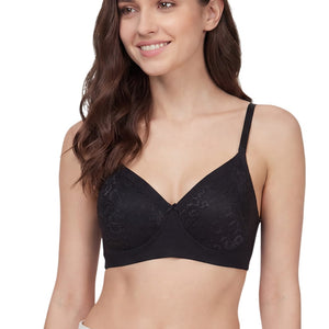 Medium Coverage Padded Lace Bra - B Cup