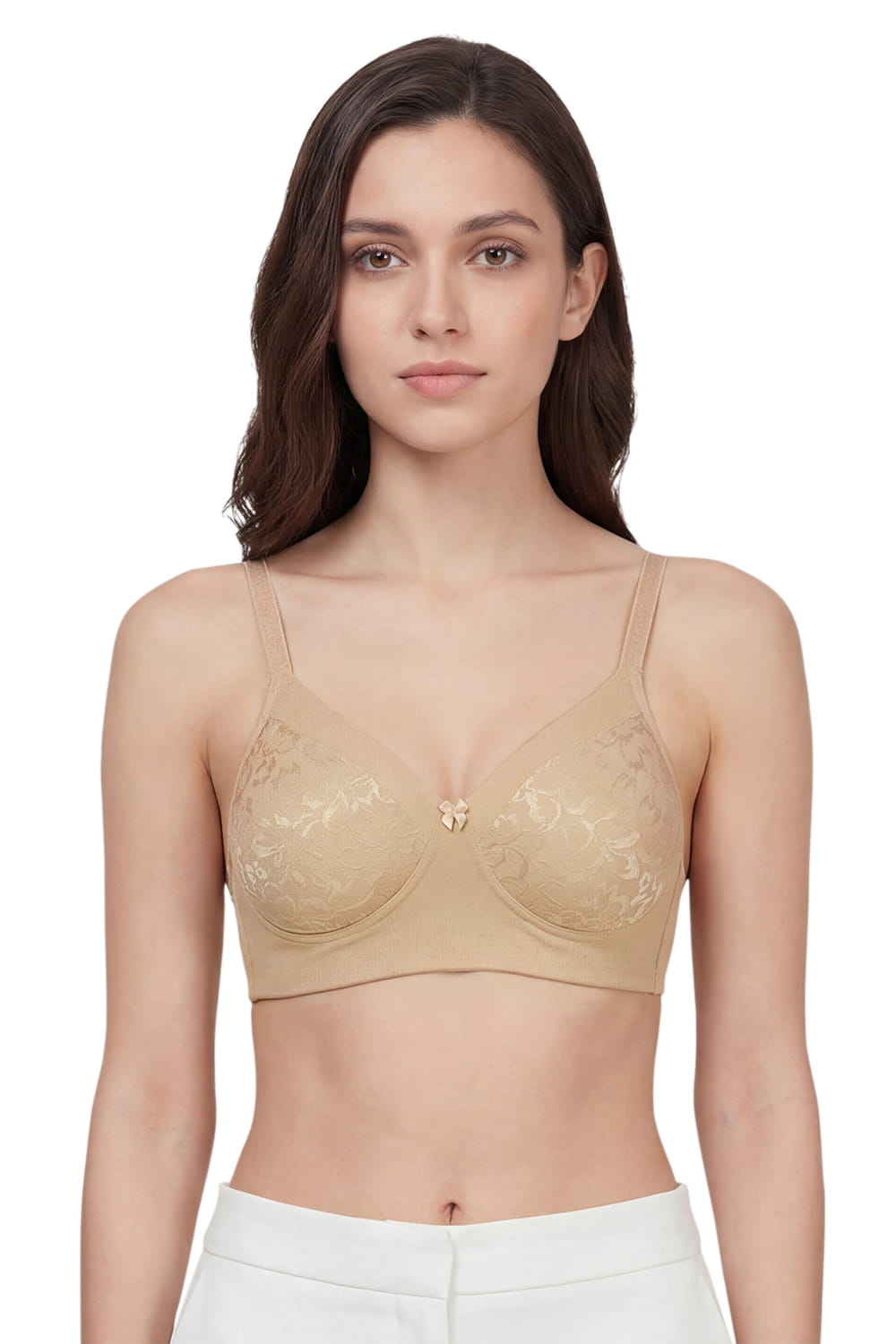 Medium Coverage Padded Lace Bra - B Cup