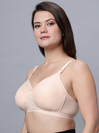 Slider Non-Padded Full Coverage T-Shirt Bra (Pack of 1) - Incare