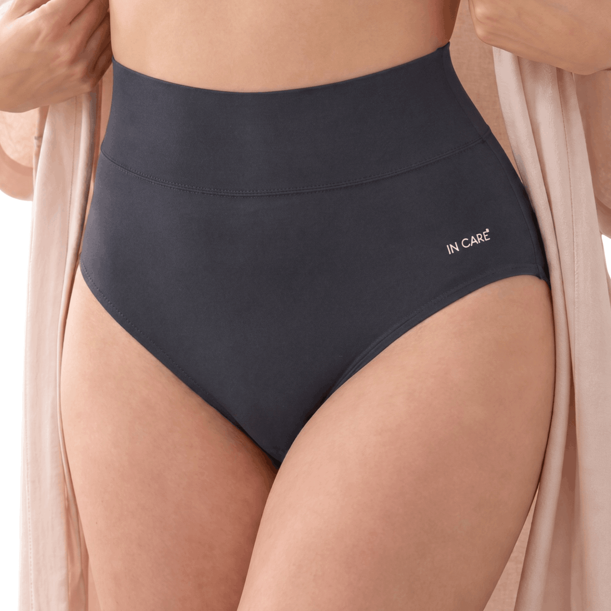 High Waist Belly Control Shaper Panty with Broad Elastic Belt