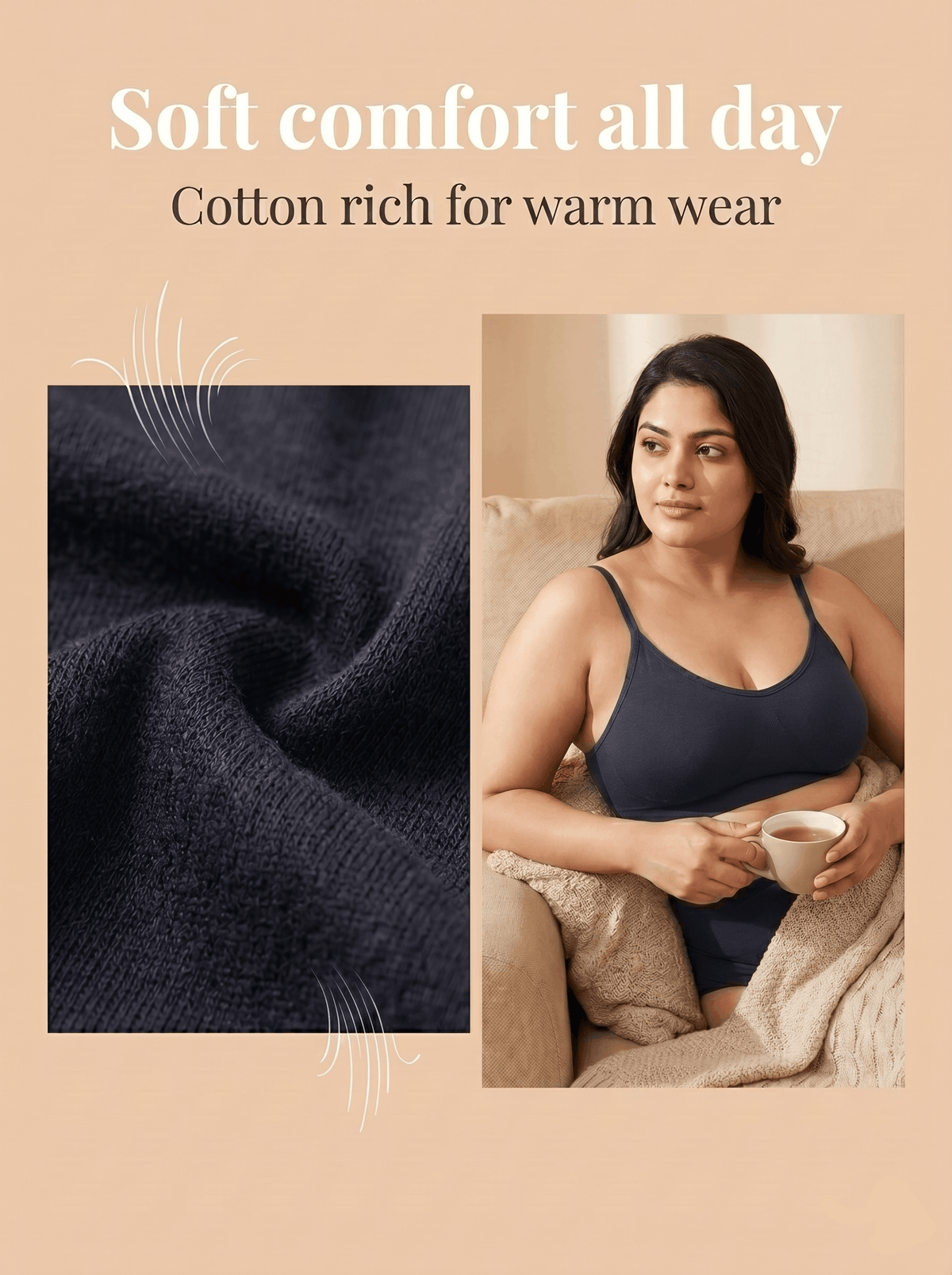 Full Coverage Non-Padded Sports Bra - 6 Colours