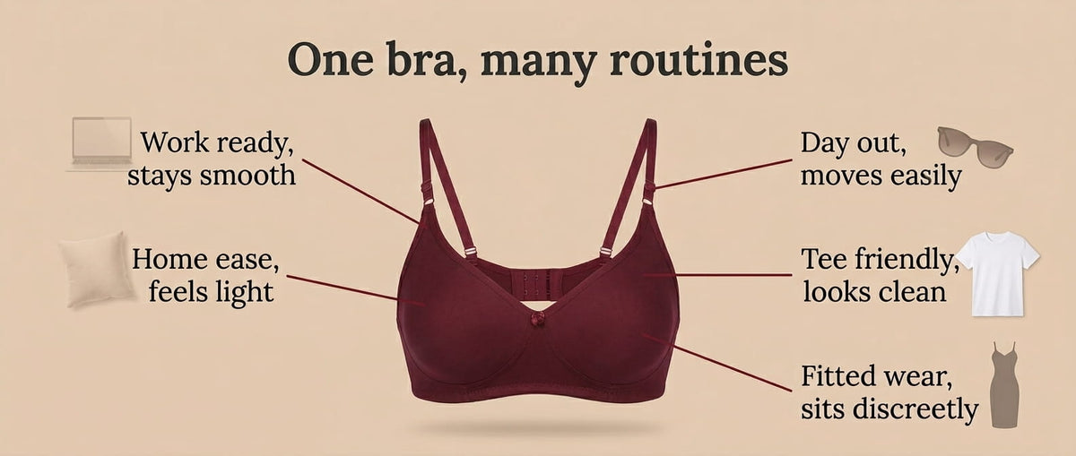 Everyday Versatile Comfort Bra