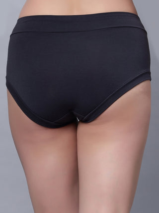 Full Coverage High Rise Hipster Panty (Pack of 3)