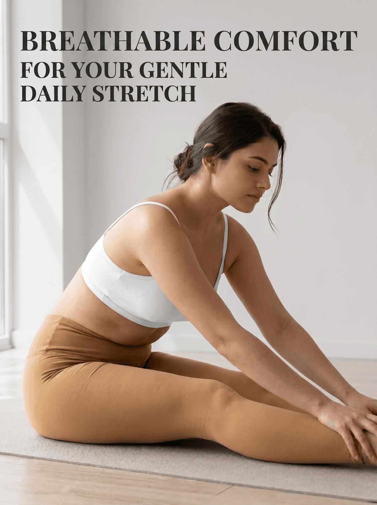 Slip-On Sports Bra - Non-Padded, Full Coverage