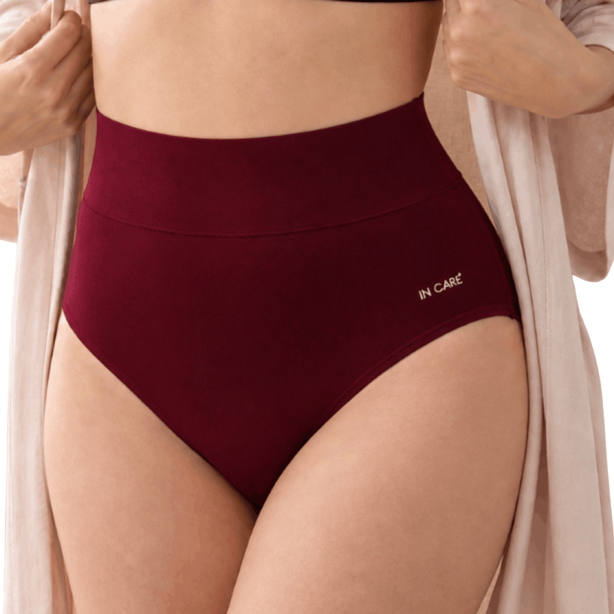 High Waist Belly Control Shaper Panty with Broad Elastic Belt