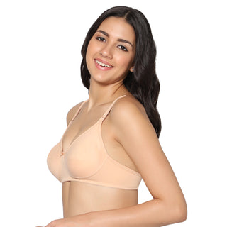 Navya Lightly Padded Full-Coverage T-shirt bra (Pack of 1) - Incare