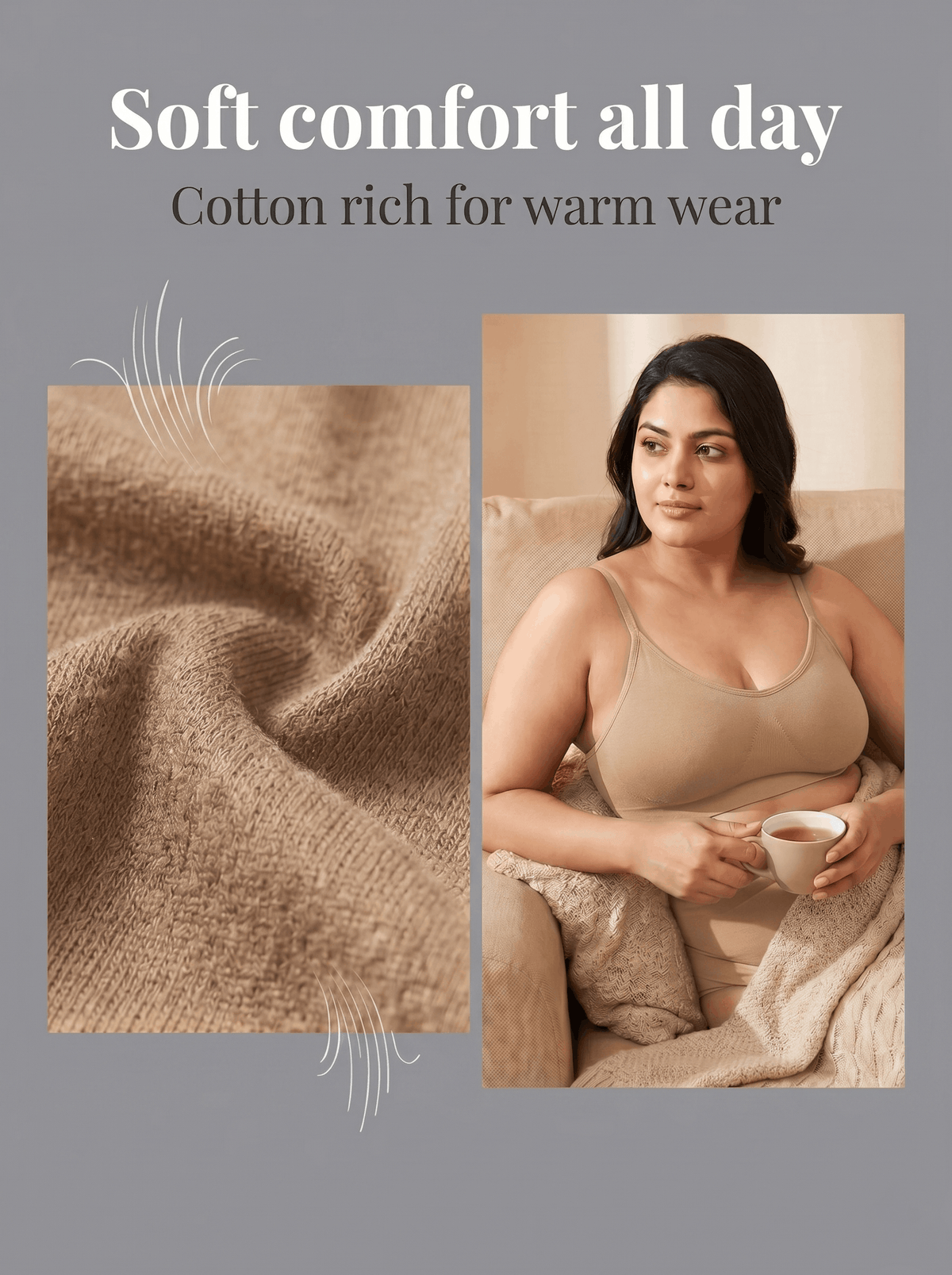 Full Coverage Non-Padded Sports Bra - 6 Colours
