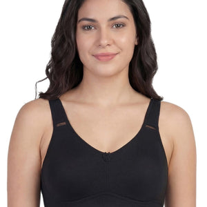 Full Coverage Non-Padded T-Shirt Bra in Polyamide - AlplSecret, C Cup