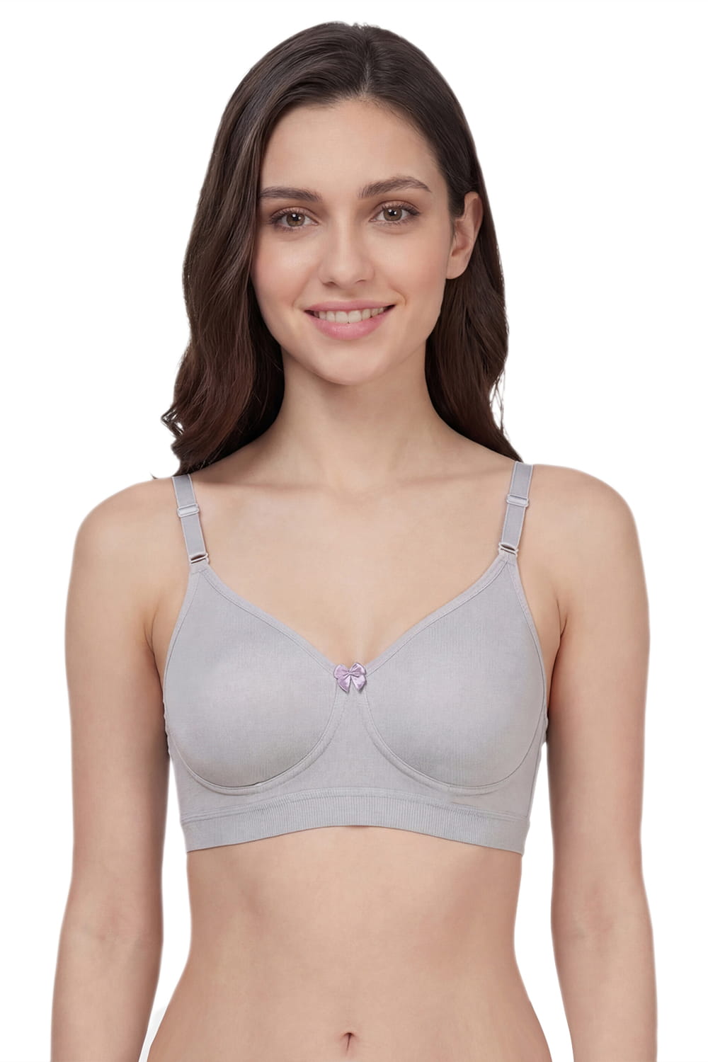 Seamless Full Coverage Non-Padded Bra - AlplVictoria, C Cup