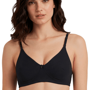 Medium Coverage Non-Padded Bra | Detachable Transparent Straps