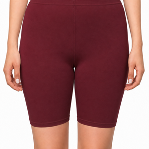 Cotton High Rise Boyshorts with Soft Elastic Waistband | Full Coverage