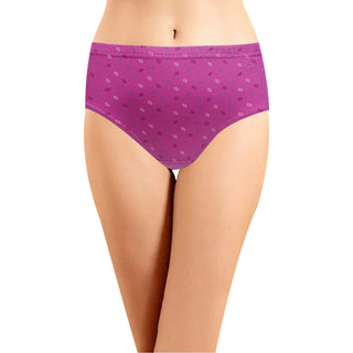 High Rise Hipster Panties With Inner Elastic (Pack of 3) - Incare