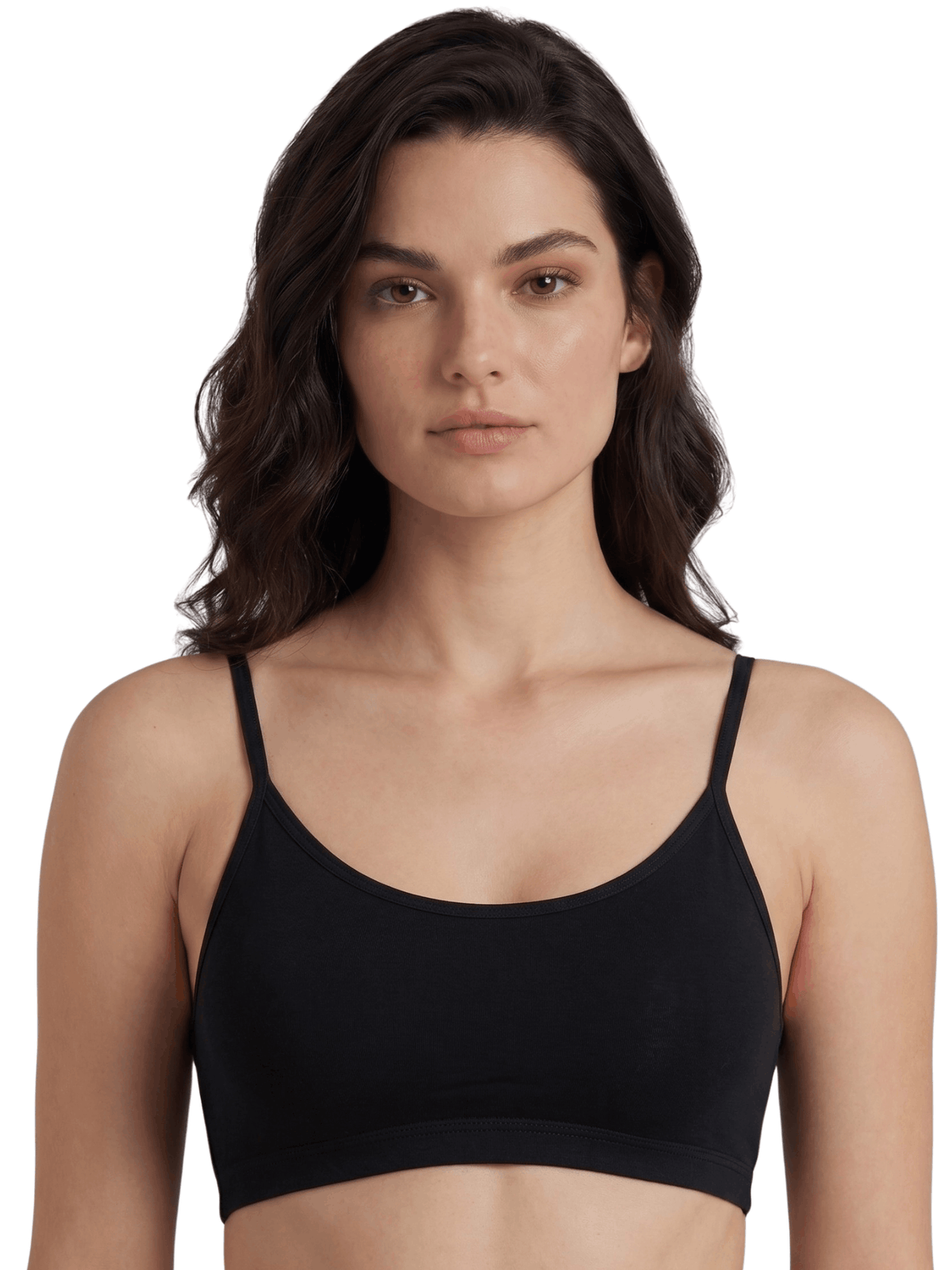 Slip-On Sports Bra - Non-Padded, Full Coverage