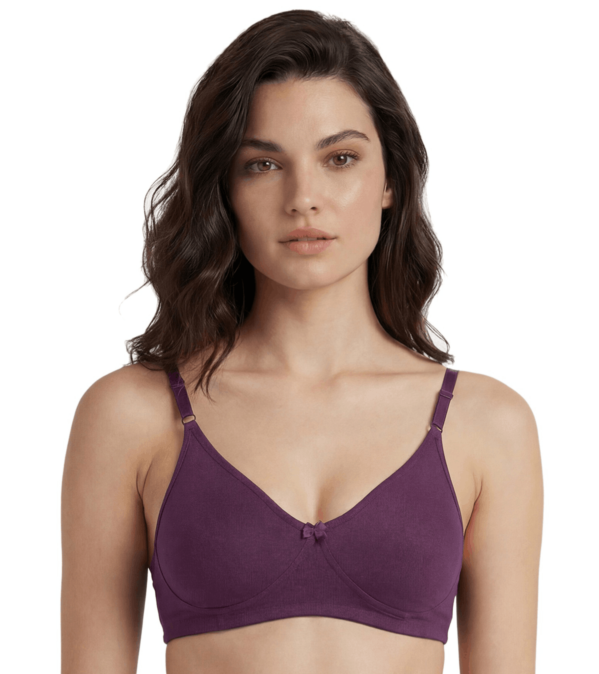 In Care Soha non-padded full coverage bra in Burgundy – full coverage T-shirt bra