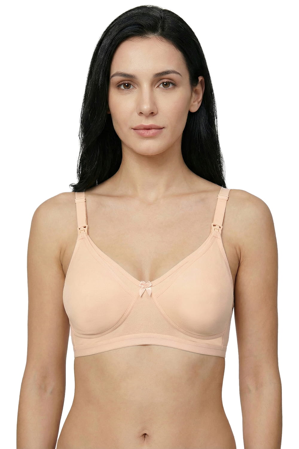 Non-Padded Non-Wired Maternity Nursing Bra - Zoey, D Cup