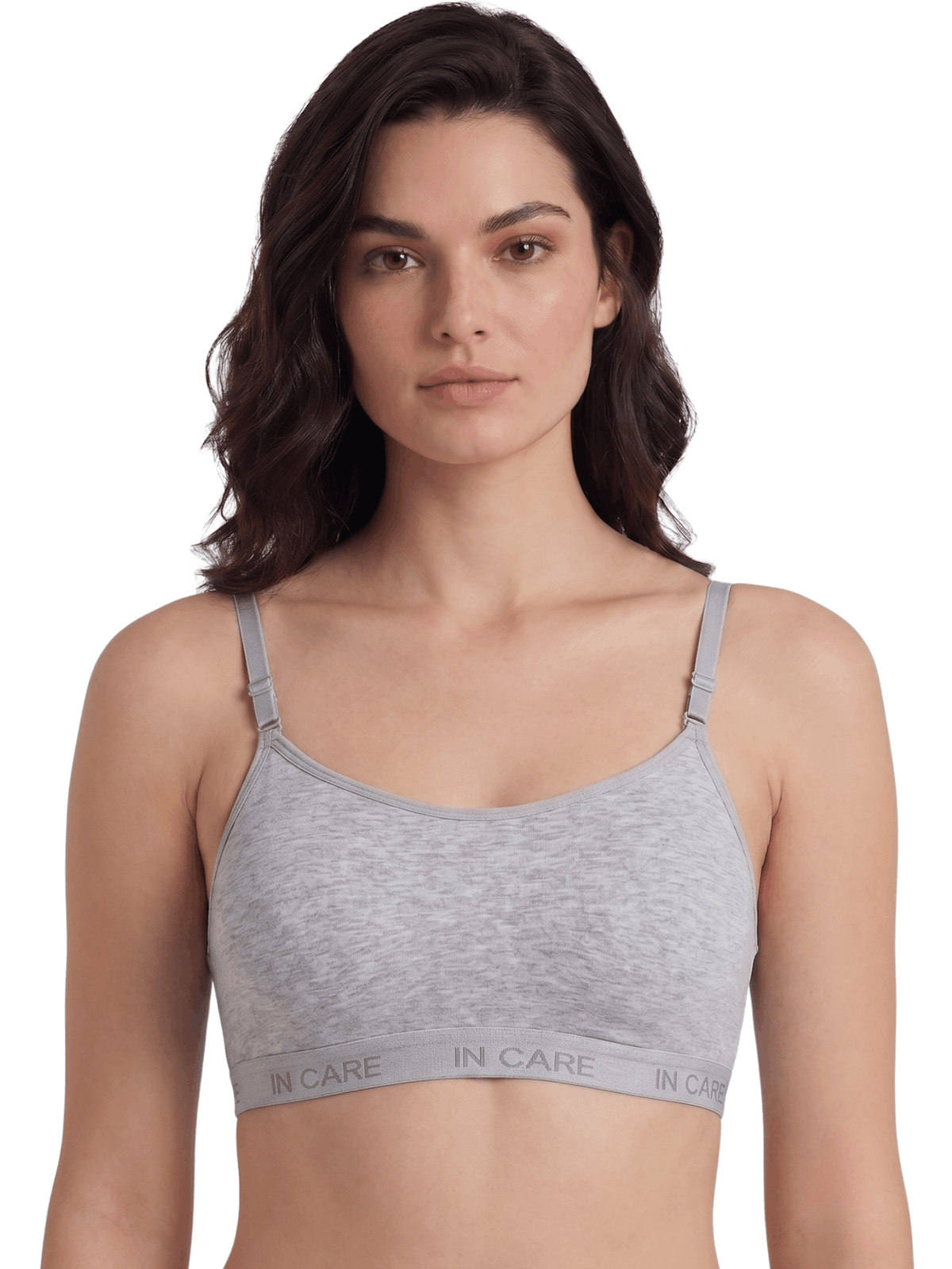 Wire-Free Slip-On Sports Bra - Full Coverage