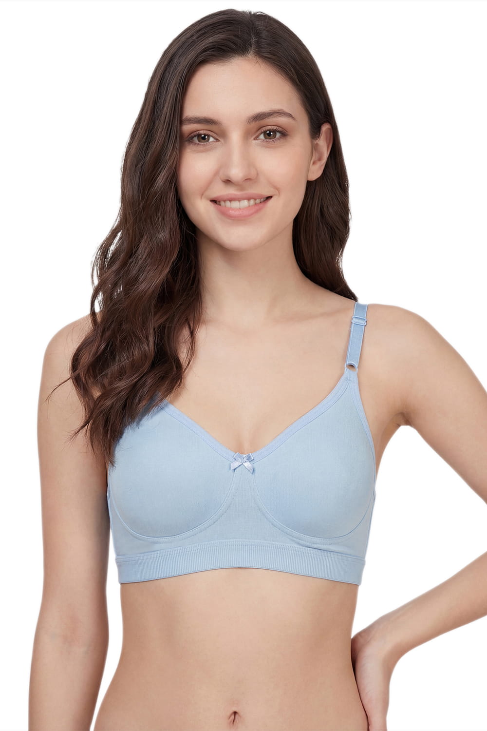 Seamless Full Coverage Non-Padded Bra - AlplVictoria, C Cup