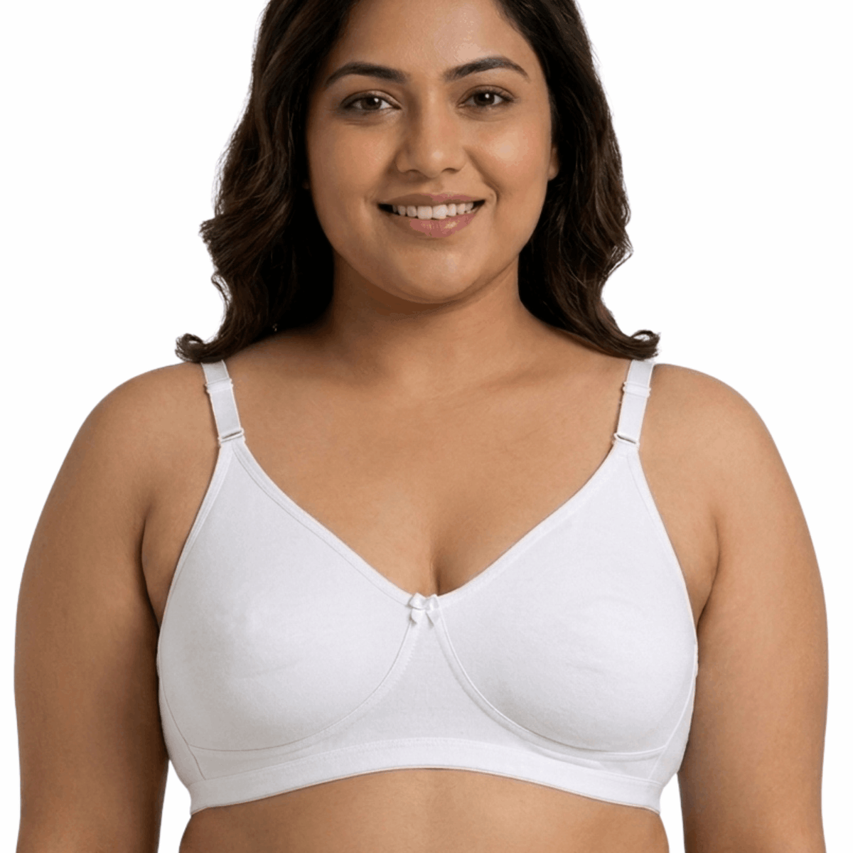 Plus Size Full Coverage Non-Padded Bra -E Cup (36E-46E)