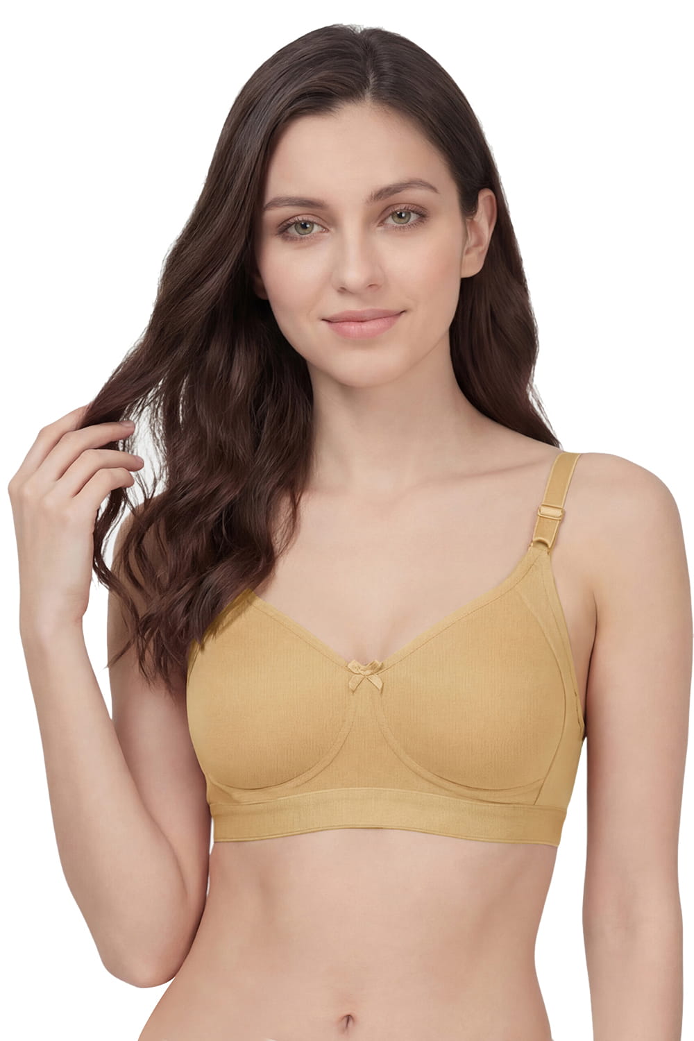 Seamless Full Coverage Non-Padded Bra - AlplVictoria, C Cup