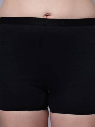 Sports Panties With Soft Elastic (Pack of 1) BLACK