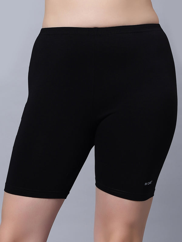 In Care cotton cycling shorts boyshorts with soft elastic (CLG-007)
