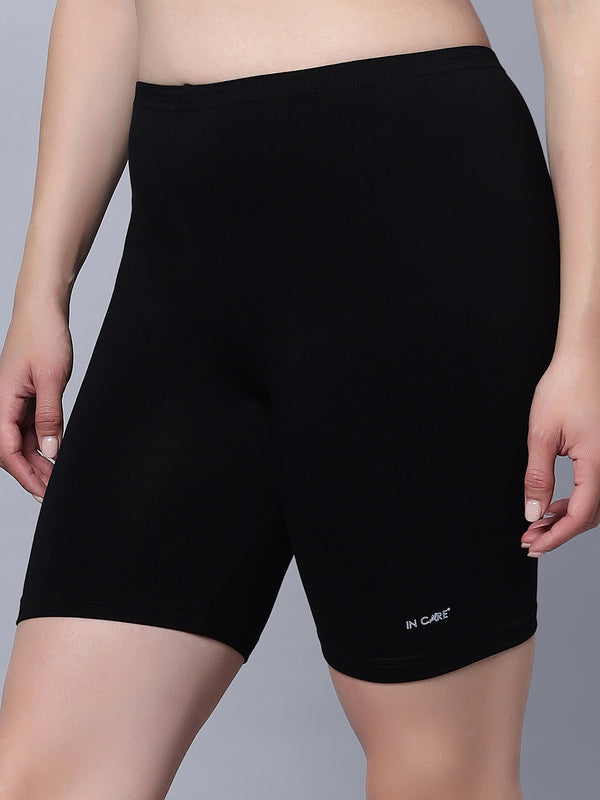 In Care cotton cycling shorts boyshorts with soft elastic (CLG-007)