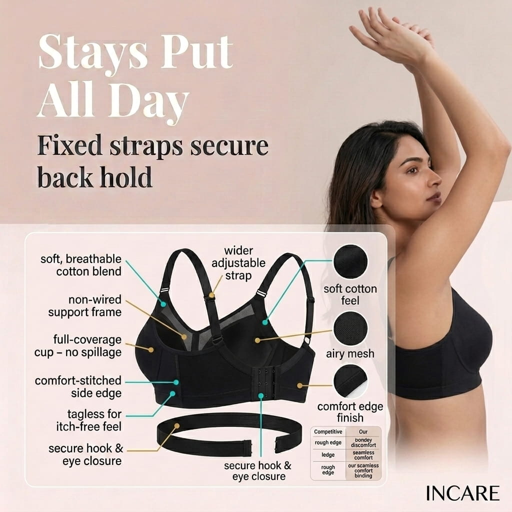 Seamless Full Coverage Non-Padded Bra - AlplVictoria, C Cup