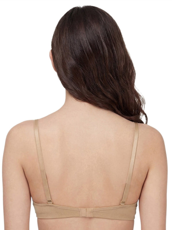 Padded Bra with Detachable Straps - Medium Coverage, B Cup