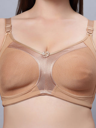 Alplspacex Non Padded Full Coverage T-Shirt Bra (Pack of 1) Incare