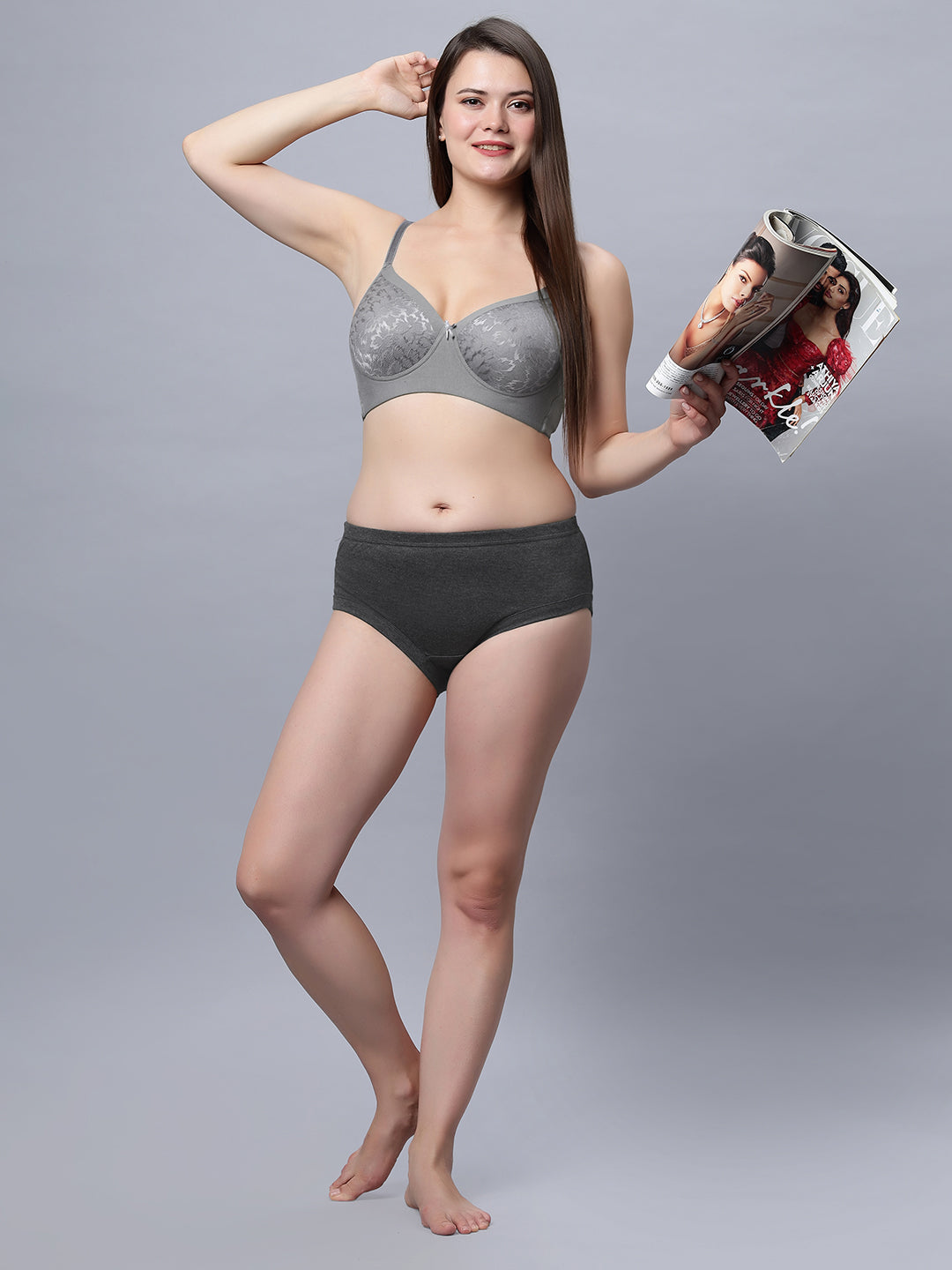 In Care Medium Coverage Padded Lace Bra (ICPD-11)