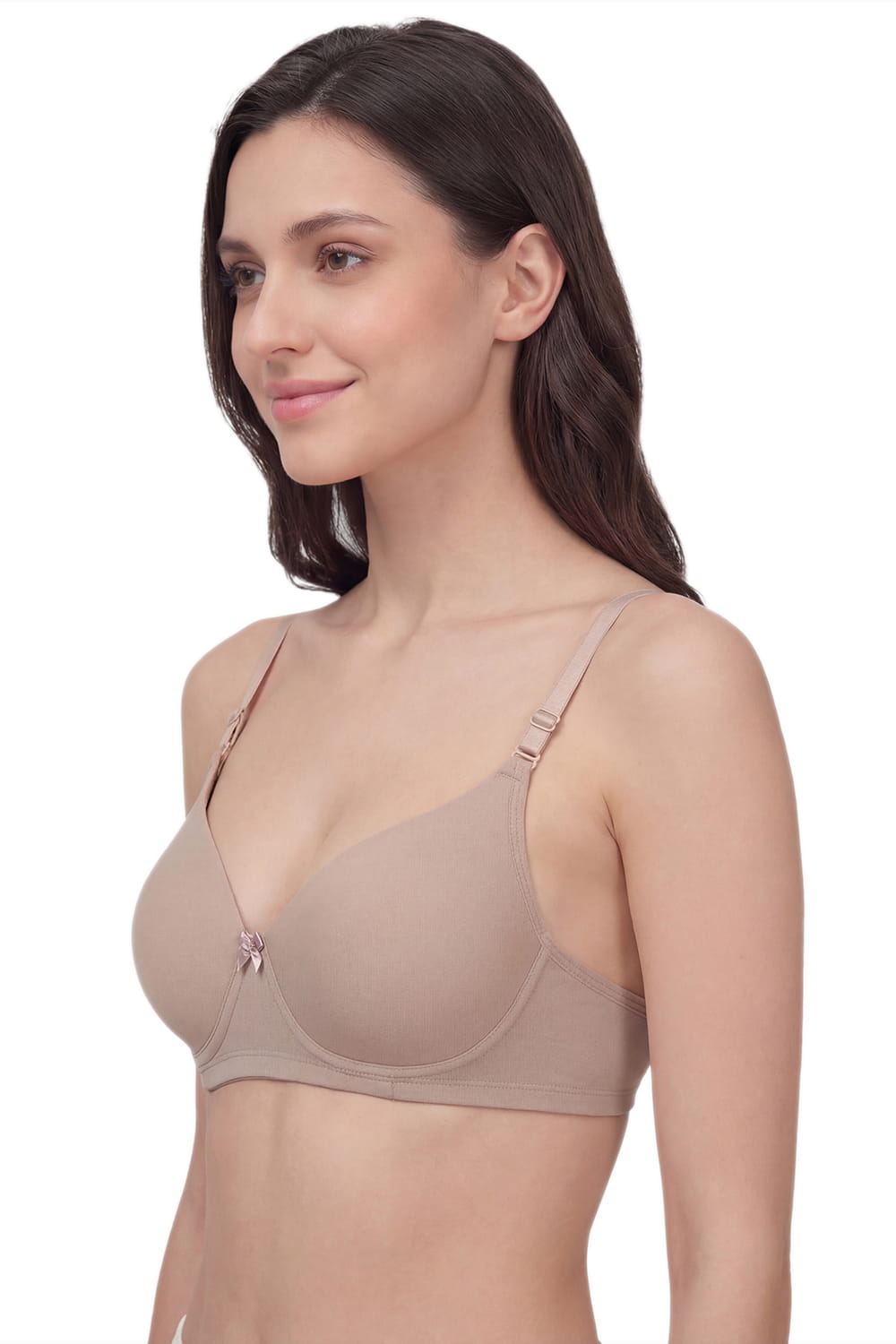 Half Coverage Padded T-Shirt Bra - B Cup