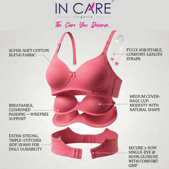 Soft Cotton Comfort & Secure Adjustable Fit