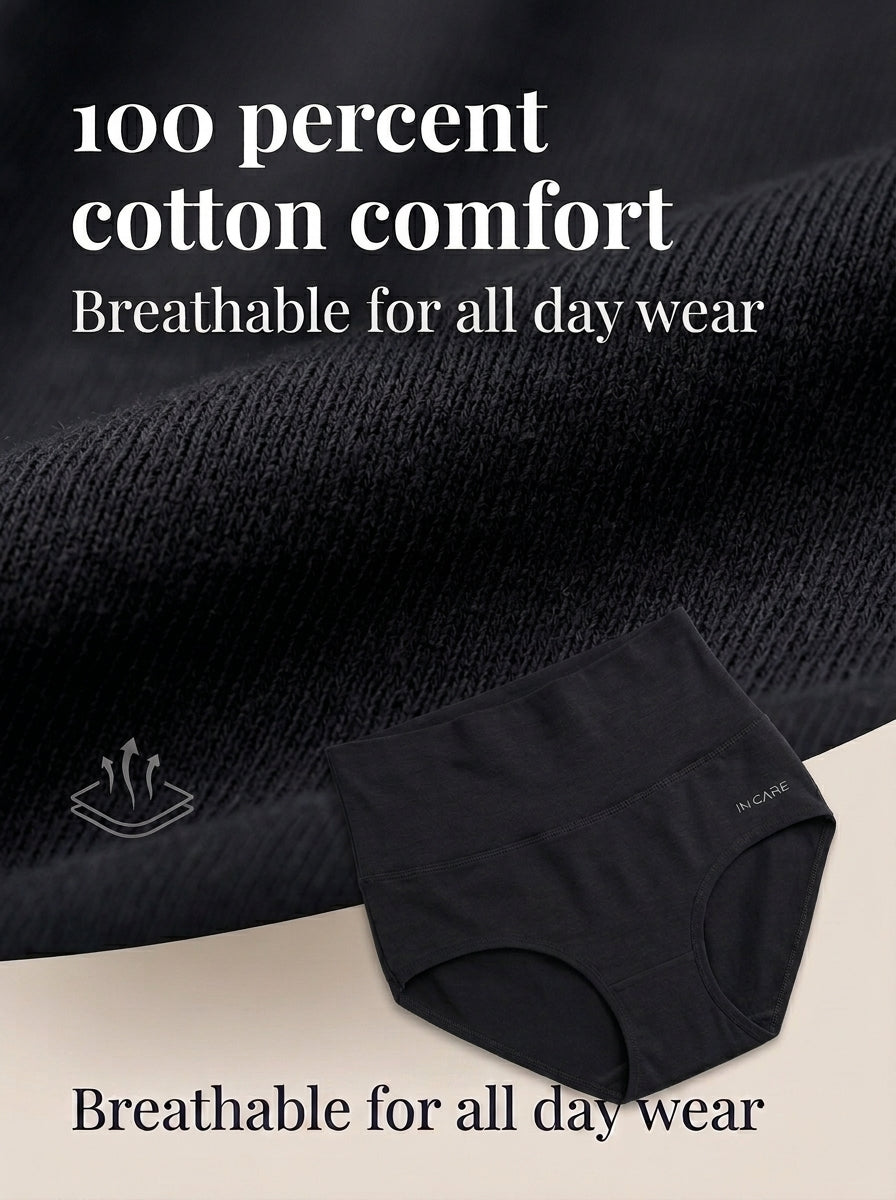 Shapewear Tummy Control Panty with Broad Elastic Waistband | Full Coverage