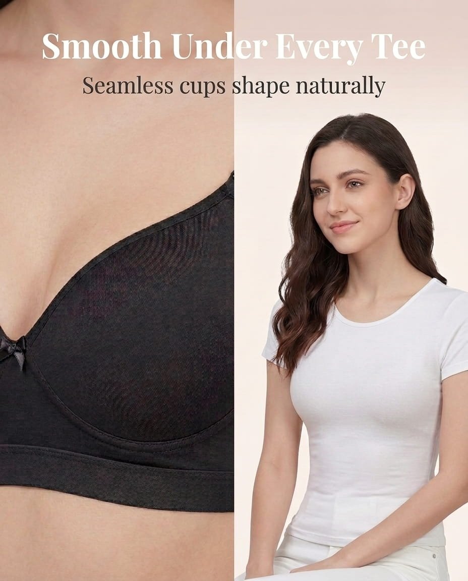 Medium Coverage Padded T-Shirt Bra - C Cup