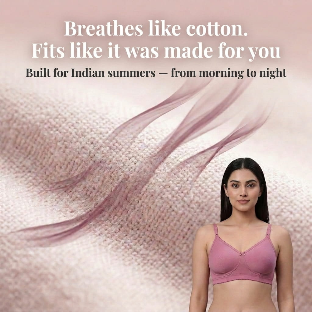 Seamless Full Coverage Non-Padded Bra - AlplVictoria, C Cup